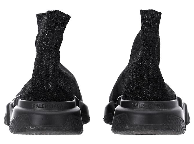 Zapatillas Balenciaga Speed Trainer en poliéster negro - vista 4