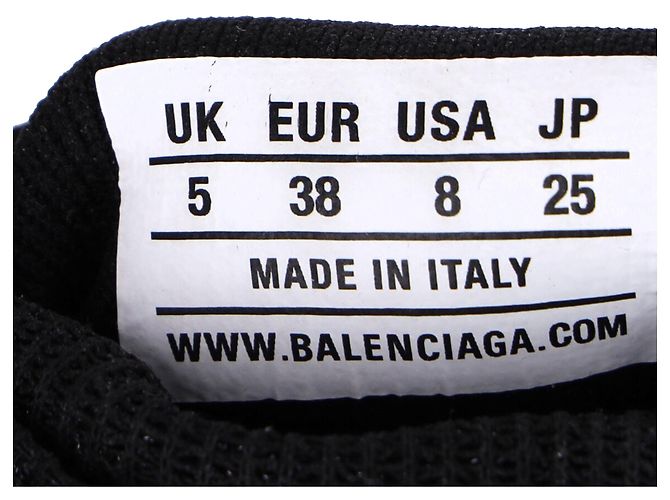 Zapatillas Balenciaga Speed Trainer en poliéster negro - vista 9