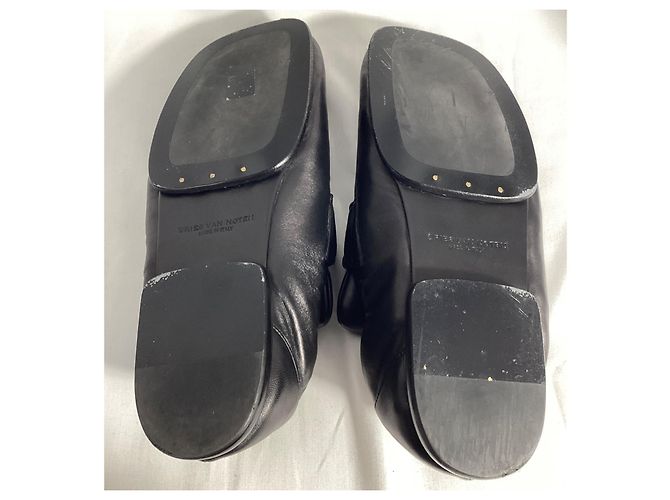 Mocassini imbottiti Dries Van Noten in pelle nera - vista 10