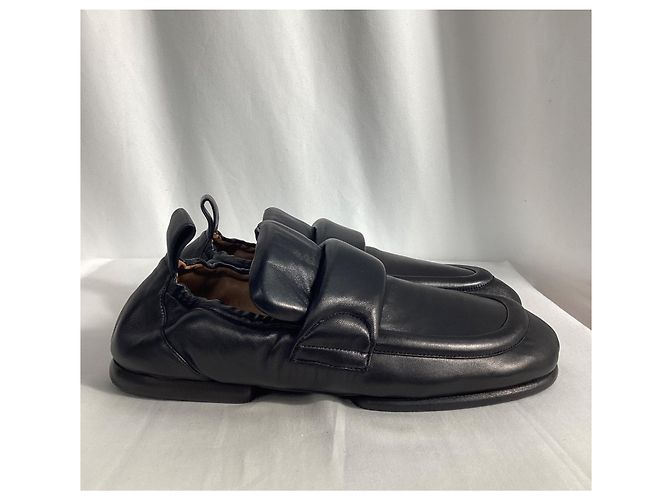 Mocassini imbottiti Dries Van Noten in pelle nera - vista 4