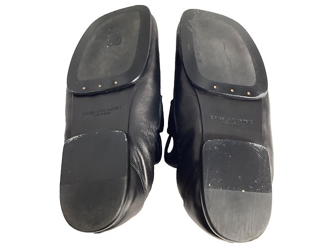 Mocassini imbottiti Dries Van Noten in pelle nera - vista 9