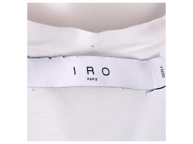 Camiseta IRO de algodón blanco - vista 4