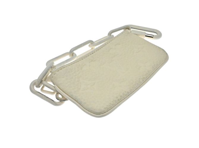 Pochette Cle Louis Vuitton Edizione Limitata 2019 Bianco - vista 4