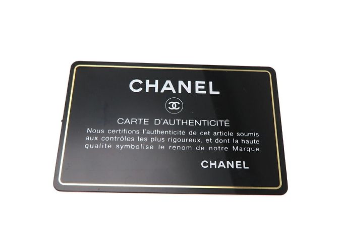 Chanel Coco Mark Dreifach-Brieftasche Blau Türkis - Ansicht 10