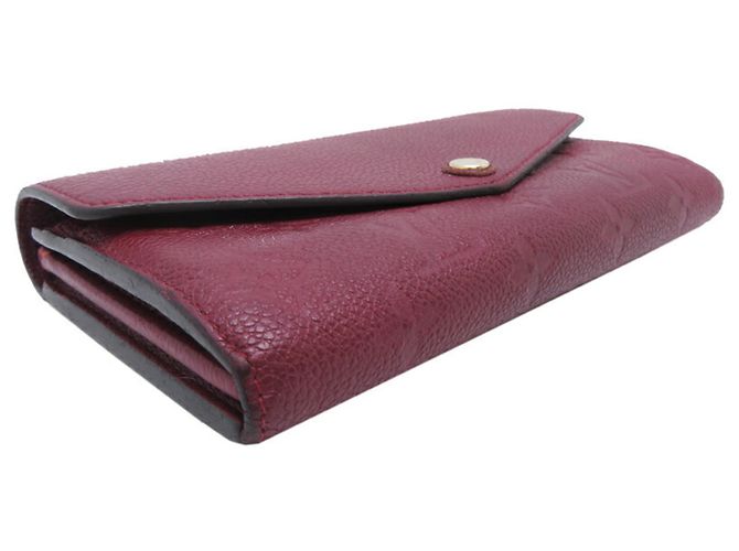 Cartera Larga Sarah Empreinte Louis Vuitton Burdeos - vista 3