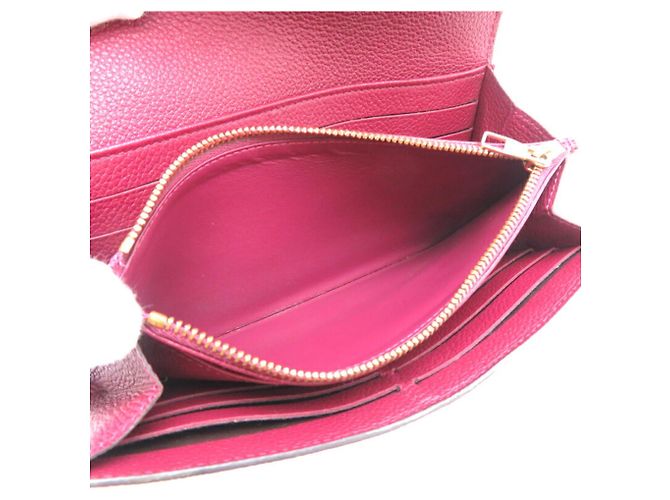 Cartera Larga Sarah Empreinte Louis Vuitton Burdeos - vista 6