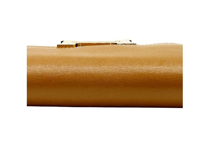 Monedero compacto Constance de Hermès Dorado - vista 6