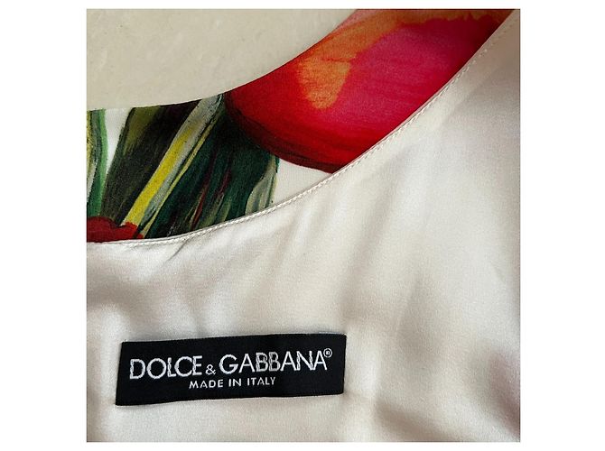 Vestido de seda Dolce & Gabbana - vista 4