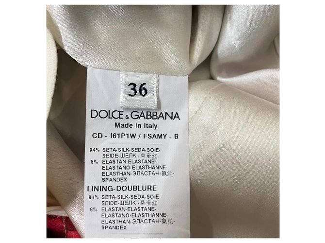 Vestido de seda Dolce & Gabbana - vista 5