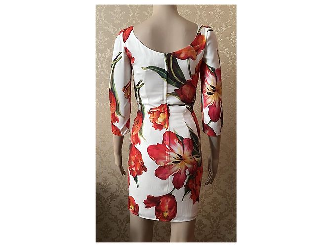 Vestido de seda Dolce & Gabbana - vista 8