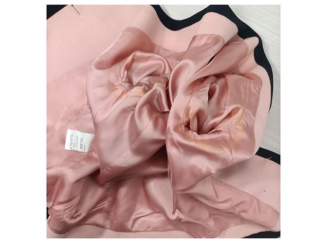 Moschino Cheap And Chic Moschino Let's Twist Again giacca rosa 1990s Nero - vista 6