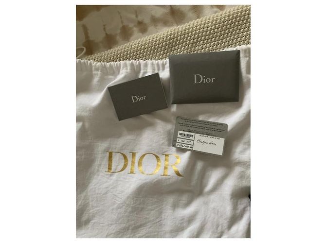 Dior Book Tote con fiori Nero Beige - vista 3