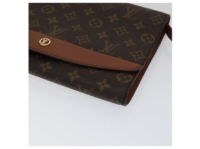 LOUIS VUITTON Monograma Burdeos 27 Bolsa de Hombro M51797 LV Auth ep7146 - vista 15