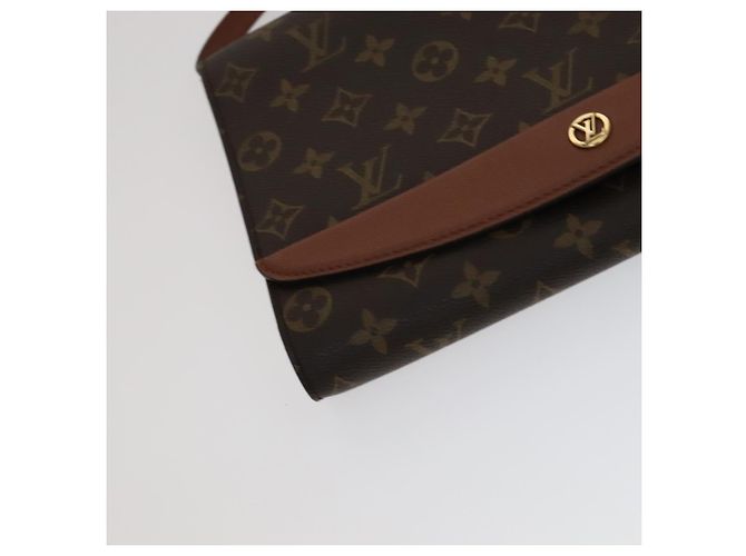 LOUIS VUITTON Monograma Burdeos 27 Bolsa de Hombro M51797 LV Auth ep7146 - vista 16