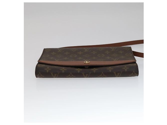 LOUIS VUITTON Monograma Burdeos 27 Bolsa de Hombro M51797 LV Auth ep7146 - vista 5