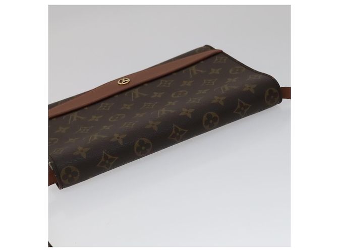 LOUIS VUITTON Monograma Burdeos 27 Bolsa de Hombro M51797 LV Auth ep7146 - vista 6