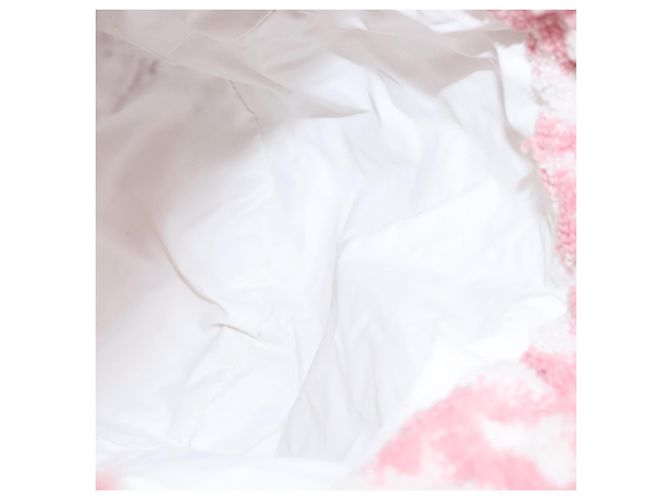 Pochette Christian Dior Pile Rosa Bianco Auth bs21872 - vista 15