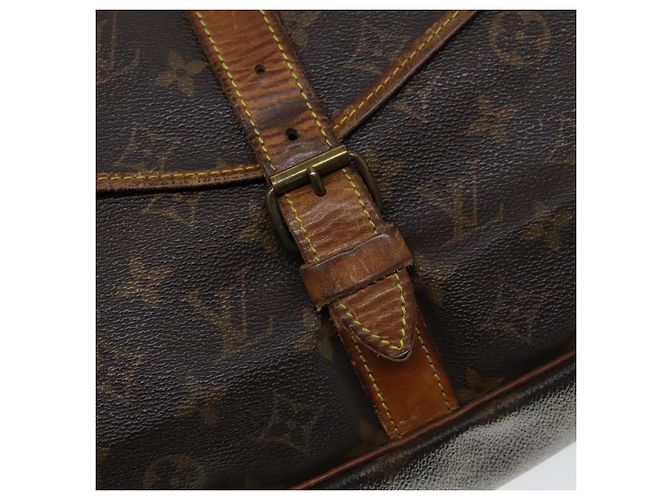 LOUIS VUITTON Borsa a Spalla Monogram Saumur 35 M42254 LV Auth ki5377 Monogramma - vista 10