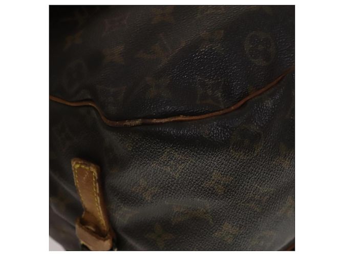 LOUIS VUITTON Borsa a Spalla Monogram Saumur 35 M42254 LV Auth ki5377 Monogramma - vista 16