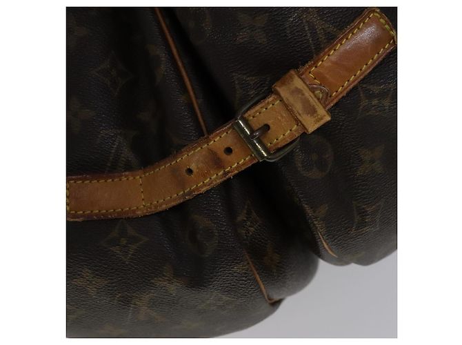 LOUIS VUITTON Borsa a Spalla Monogram Saumur 35 M42254 LV Auth ki5377 Monogramma - vista 19