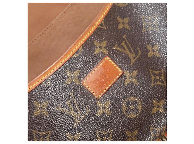 LOUIS VUITTON Borsa a Spalla Monogram Saumur 35 M42254 LV Auth ki5377 Monogramma - vista 21