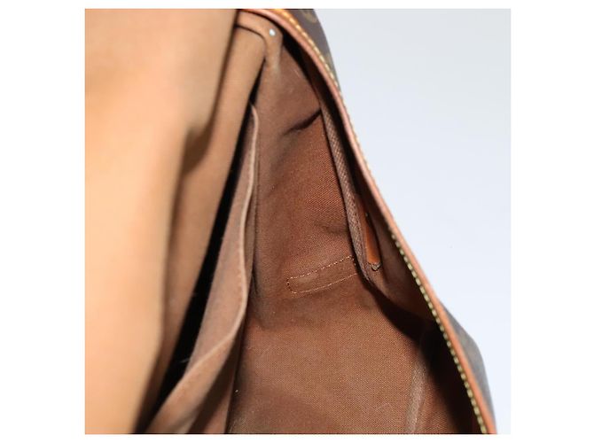 LOUIS VUITTON Borsa a Spalla Monogram Saumur 35 M42254 LV Auth ki5377 Monogramma - vista 22