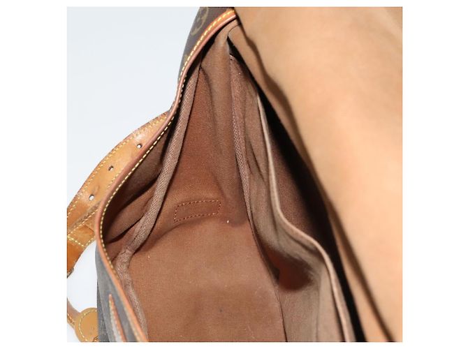 LOUIS VUITTON Borsa a Spalla Monogram Saumur 35 M42254 LV Auth ki5377 Monogramma - vista 23