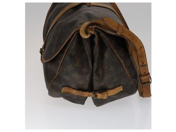 LOUIS VUITTON Borsa a Spalla Monogram Saumur 35 M42254 LV Auth ki5377 Monogramma - vista 4