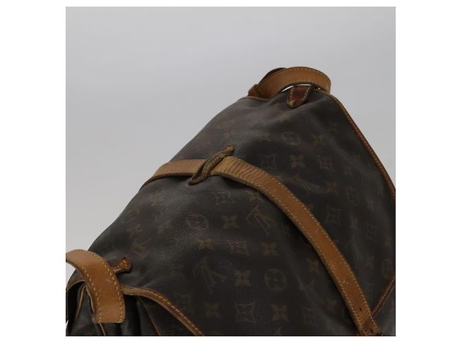 LOUIS VUITTON Borsa a Spalla Monogram Saumur 35 M42254 LV Auth ki5377 Monogramma - vista 6