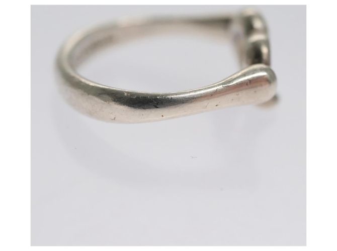 Autre Marque Open Heart Ring TIFFANY&Co. Silber Ag925 Auth yk16935 - Ansicht 5