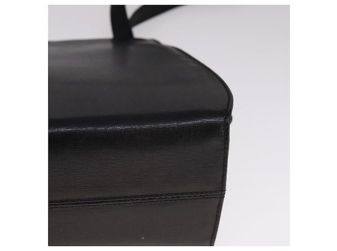 Borsa a spalla Salvatore Ferragamo in pelle nera e oro Auth bs21904 Nero D'oro - vista 11