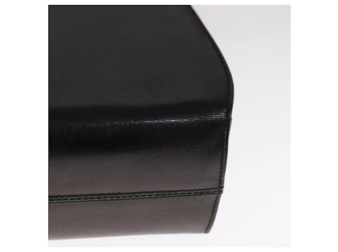 Borsa a spalla Salvatore Ferragamo in pelle nera e oro Auth bs21904 Nero D'oro - vista 13