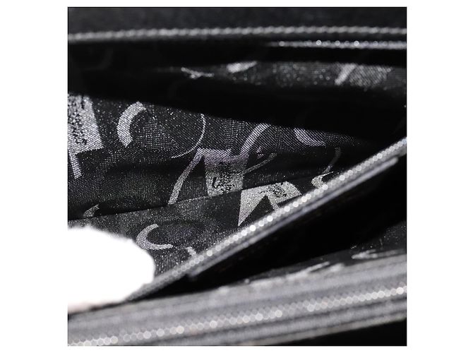 Borsa a spalla Salvatore Ferragamo in pelle nera e oro Auth bs21904 Nero D'oro - vista 19