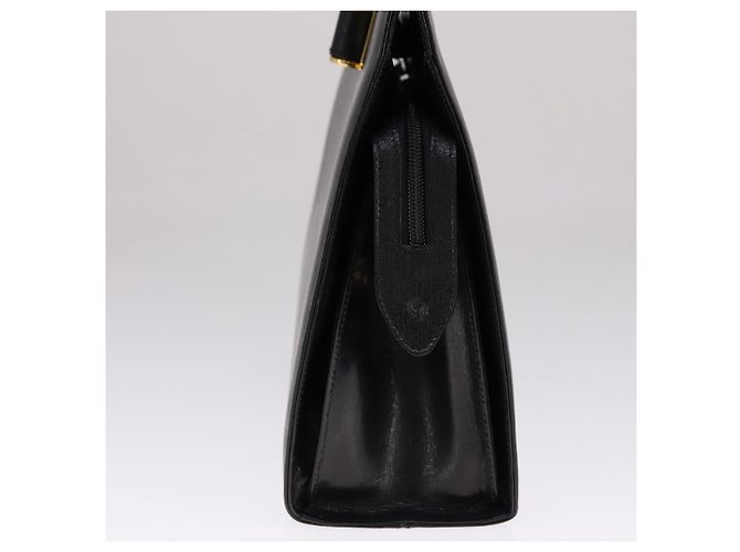 Borsa a spalla Salvatore Ferragamo in pelle nera e oro Auth bs21904 Nero D'oro - vista 5