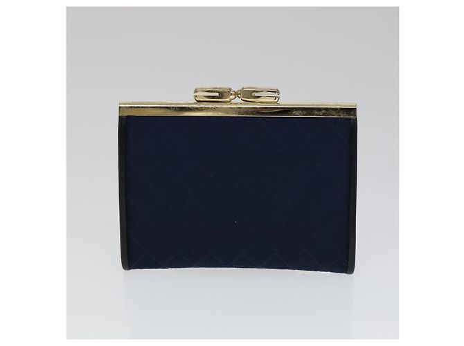 GIVENCHY Key Case Billfold Leather 4Set Navy Black Auth bs21638 Navy blue - view 18