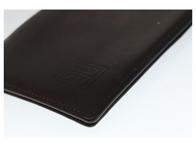 GIVENCHY Key Case Billfold Leather 4Set Navy Black Auth bs21638 Navy blue - view 6