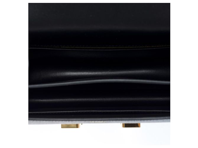 Hermès Sac HERMES Constance en Cuir Noir - 102464 - vue 9