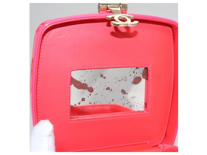 Neceser de Maquillaje CHANEL Vanity Esmalte Rosa CC Auth FF4627A - vista 16