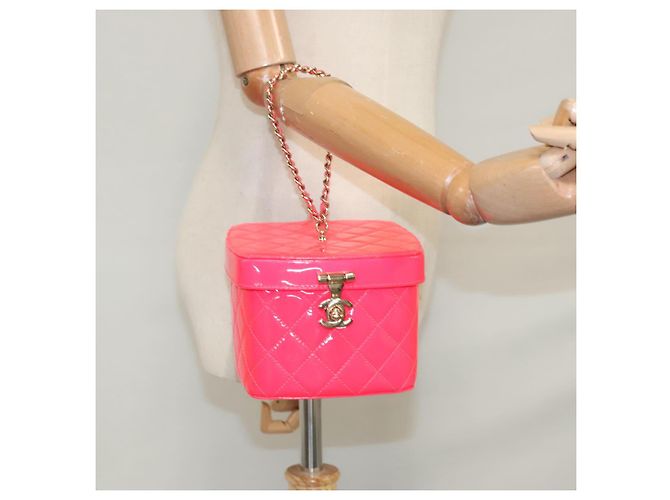 Neceser de Maquillaje CHANEL Vanity Esmalte Rosa CC Auth FF4627A - vista 21