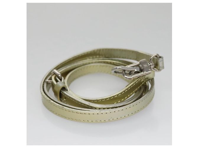 LOUIS VUITTON Epi Métallique Petite Mar Sac Argent Or M54652 LV Auth 108234 Argenté Doré - vue 23