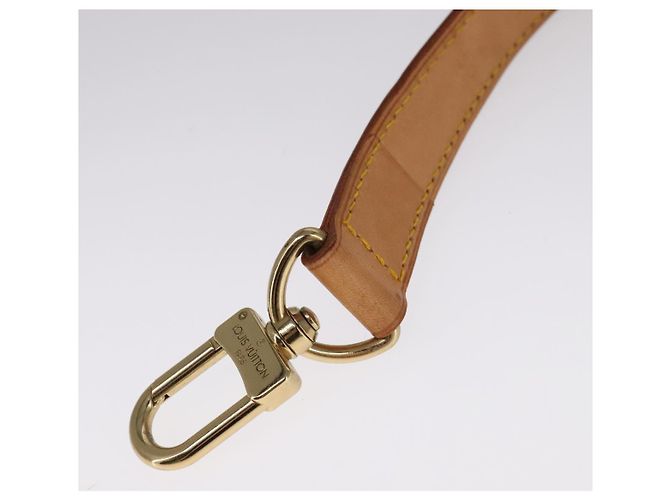 LOUIS VUITTON Adjustable Shoulder Strap Leather 35""-42.1"" Beige Auth ar13150 - view 10