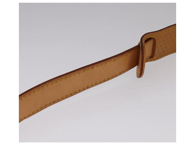 LOUIS VUITTON Adjustable Shoulder Strap Leather 35""-42.1"" Beige Auth ar13150 - view 12
