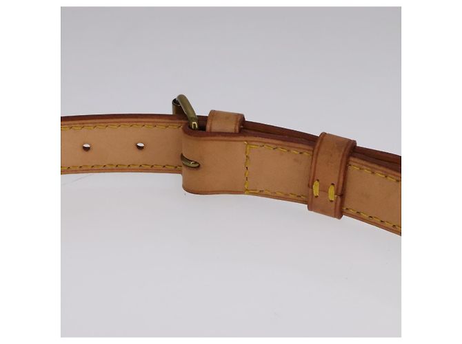 LOUIS VUITTON Adjustable Shoulder Strap Leather 35""-42.1"" Beige Auth ar13150 - view 16