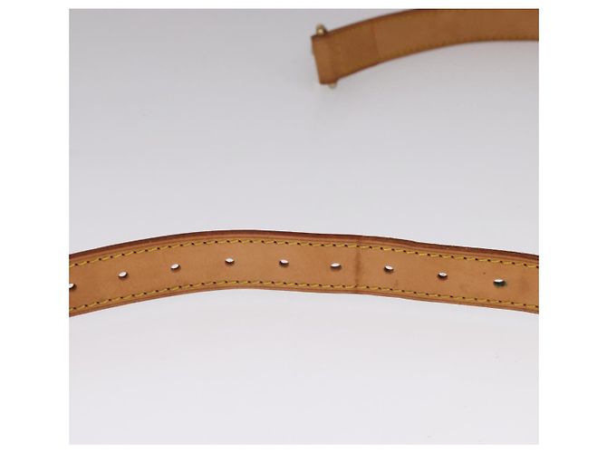 LOUIS VUITTON Adjustable Shoulder Strap Leather 35""-42.1"" Beige Auth ar13150 - view 4