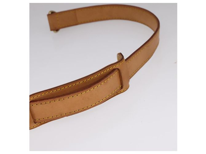 LOUIS VUITTON Adjustable Shoulder Strap Leather 35""-42.1"" Beige Auth ar13150 - view 6
