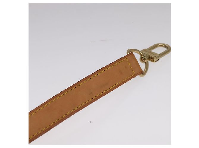 LOUIS VUITTON Adjustable Shoulder Strap Leather 35""-42.1"" Beige Auth ar13150 - view 8