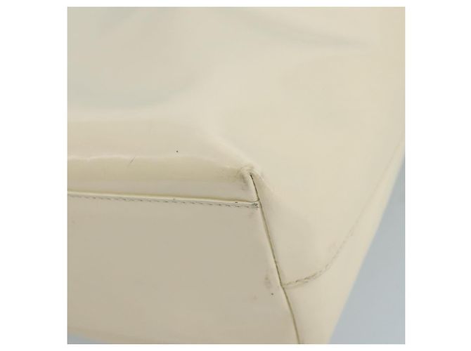 PRADA Handtasche Lackleder Beige Auth ar13198 - Ansicht 14