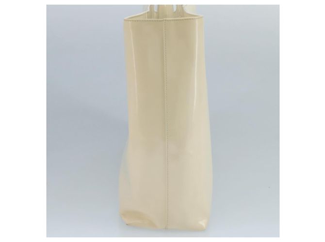 PRADA Handtasche Lackleder Beige Auth ar13198 - Ansicht 3