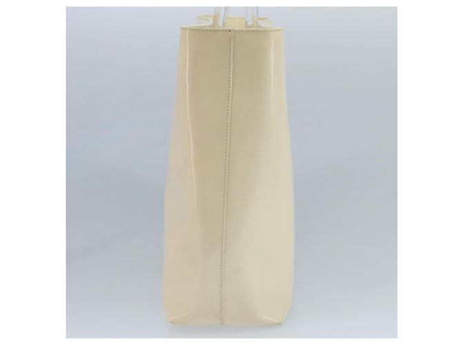 PRADA Handtasche Lackleder Beige Auth ar13198 - Ansicht 4