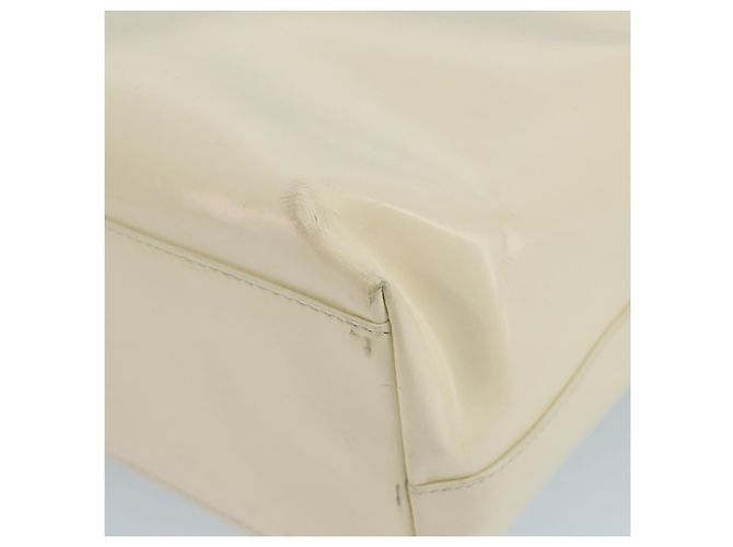 PRADA Handtasche Lackleder Beige Auth ar13198 - Ansicht 9